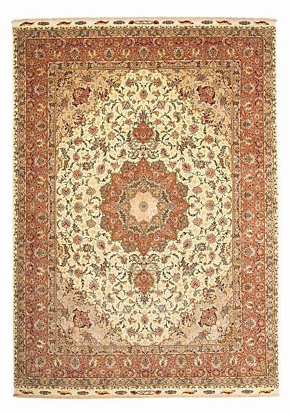 morgenland Orientteppich »Perser - Täbriz - Royal - 413 x 297 cm - braun«, günstig online kaufen