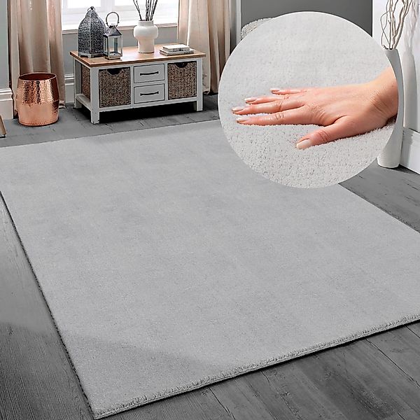 my home Teppich Arabell, Kunstfellteppich, rechteckig, günstig online kaufen