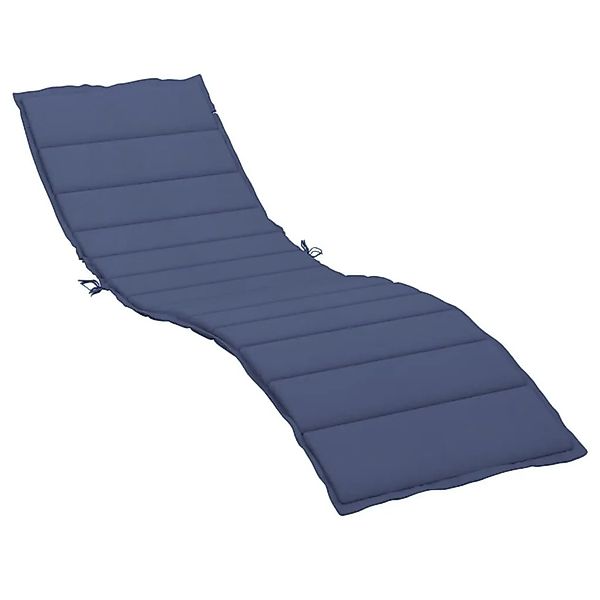 vidaXL Sonnenliegen-Auflage Marineblau Oxford-Gewebe 378774 günstig online kaufen
