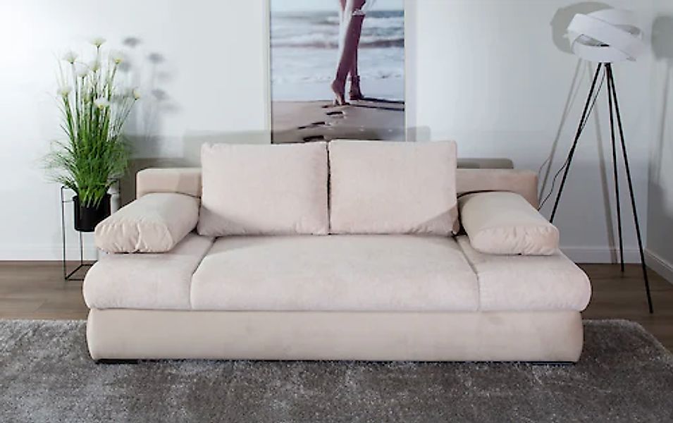 COLLECTION AB Schlafsofa »Chicago mit Bettfunktion, Schlafcouch« günstig online kaufen
