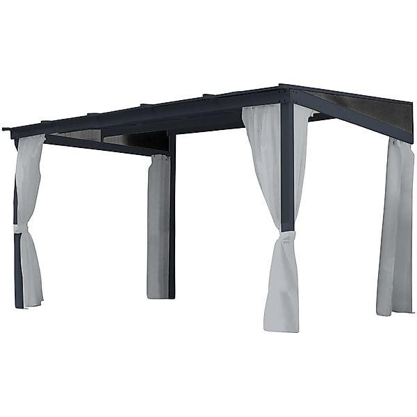 Leco Anbaupavillon Terrassenüberdachung Melanie - ca. 12 m2 frei nutzbare F günstig online kaufen