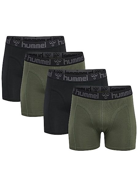 hummel Boxershorts Boxershorts 4er-Pack elastischer Bund Jersey-Stoff (4-St günstig online kaufen