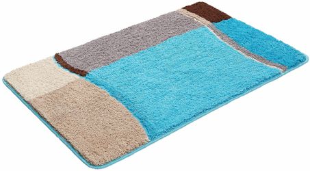 my home Badematte "Belio, Badvorleger, Badezimmer Teppich" Höhe 20 mm rutsc günstig online kaufen