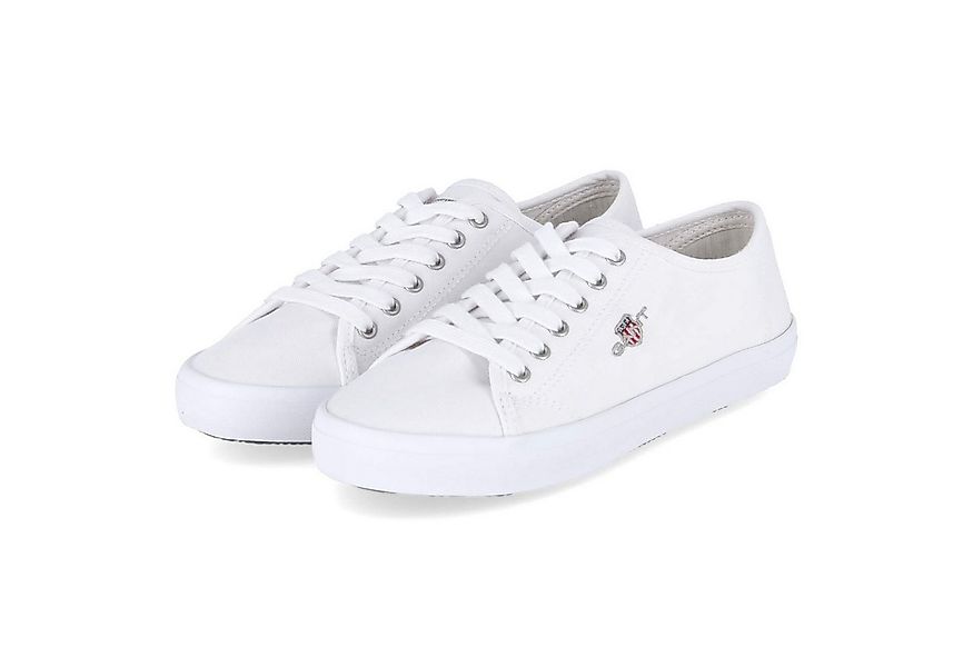 Gant Gant 32538309/G29 Damen Textil weiss Schnürschuh günstig online kaufen