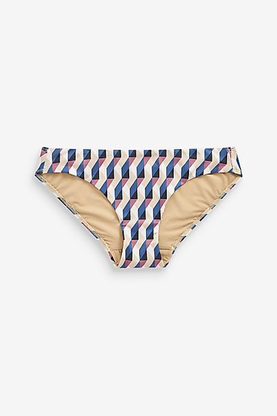 Next Bikini-Hose Bedruckte Bikinihose mit hohem günstig online kaufen