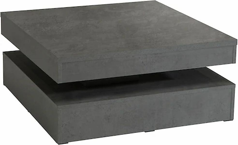 FORTE Couchtisch, mit Funktion, drehbare Tischplatte, Breite ca. 78x78 cm günstig online kaufen