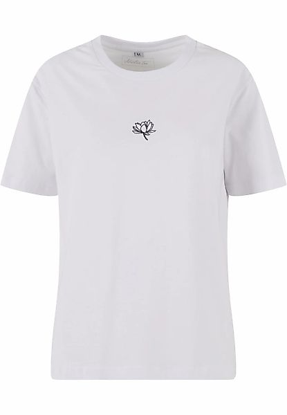 Miss Tee T-Shirt "Miss Tee Lotus EMB Tee" 1 Stk. günstig online kaufen