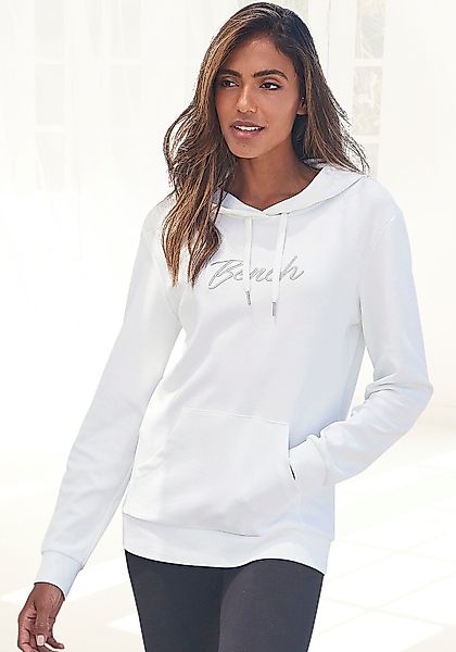 Bench. Loungewear Kapuzensweatshirt, mit glänzender Logostickerei, Loungean günstig online kaufen
