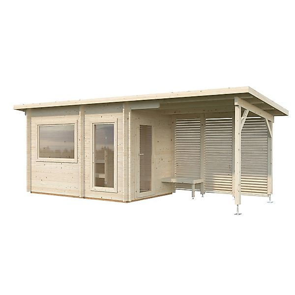 Palmako Sauna Sanna Naturbelassen 630 cm x 210 cm günstig online kaufen