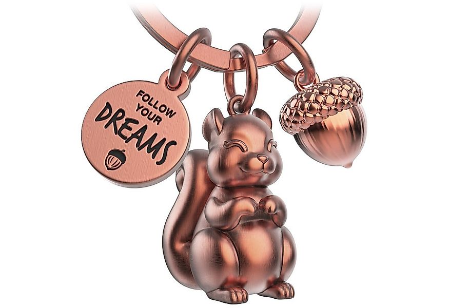FABACH Schlüsselanhänger Eichhörnchen Skippy - Follow Your Dreams - Glücksb günstig online kaufen