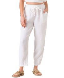 WENOR Schlupfhose Musselin Sommerhose, 100 % Baumwolle, günstig online kaufen