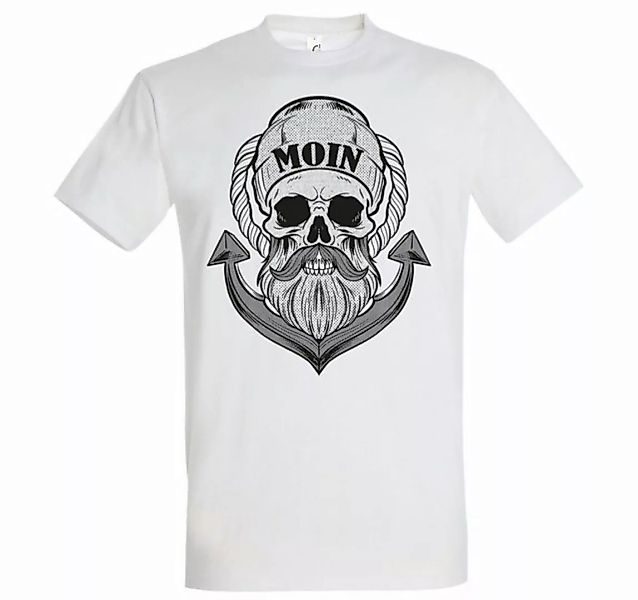 Youth Designz T-Shirt MOIN Skull Anker Herren T-Shirt mit modischem Spruch günstig online kaufen