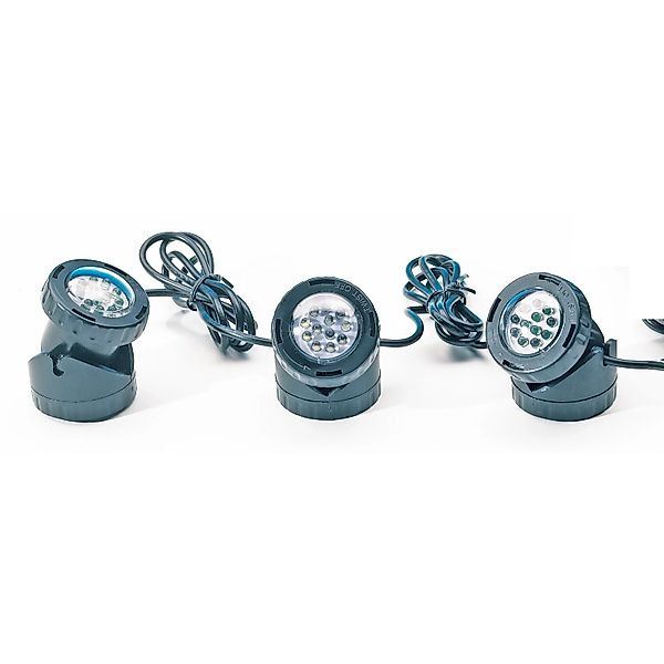 Heissner LED Gartenstrahler Teichlicht 3er Spot günstig online kaufen