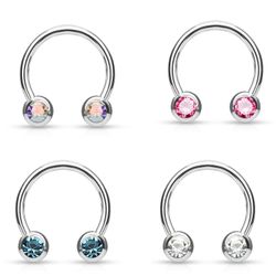 viva-adorno Brustwarzenpiercing Septumpiercing Hufeisen Piercing Ring günstig online kaufen