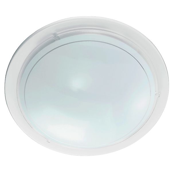 EGLO Deckenleuchte PLANET 1 Deckenlampe, weiß, Stahl, Glas, Küchenlampe, E2 günstig online kaufen