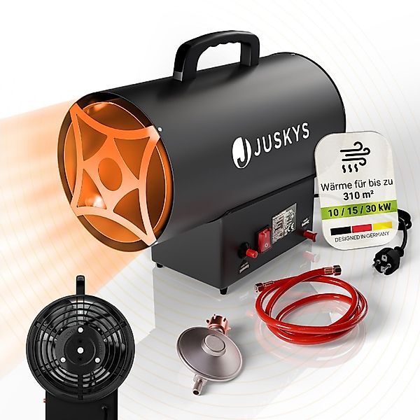 Juskys Heizlüfter, 15000 W, 15 kW, günstig online kaufen