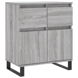 vidaXL Sideboard Sideboard Grau Sonoma 60x35x70 günstig online kaufen