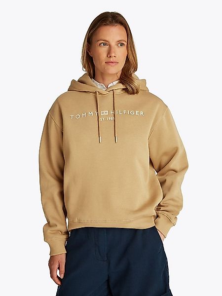 Tommy Hilfiger Kapuzensweatshirt MDRN REG CORP LOGO HOODIE mit gesticktem L günstig online kaufen