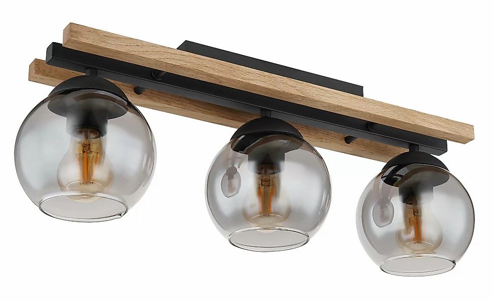 Globo Lighting Deckenleuchte   ¦ schwarz ¦ Maße (cm): B: 60 H: 20,5 T: 15.0 günstig online kaufen