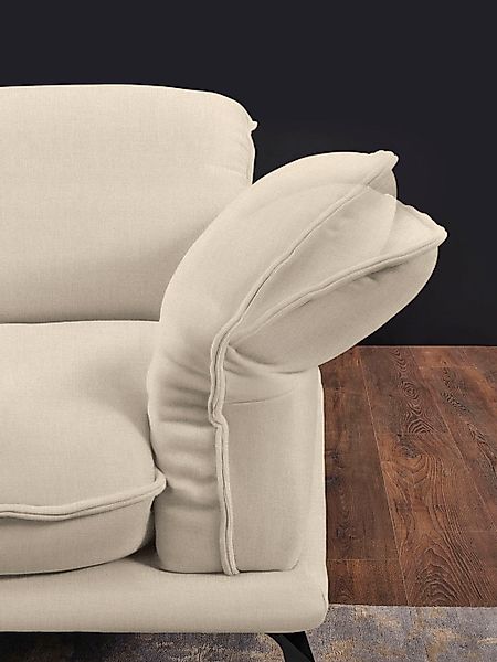 W.SCHILLIG Ecksofa "sherry, Designsofa mit tollem Sitzkomfort, L-Form", Kop günstig online kaufen