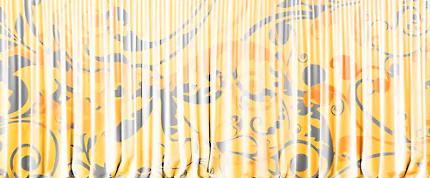 Architects Paper Fototapete »Atelier 47 Curtain White 1« 3D-Optik   floral günstig online kaufen