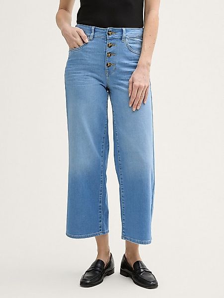 TOM TAILOR 7/8-Jeans Jeanshosen TTNELMA CULOTTE Jeans günstig online kaufen