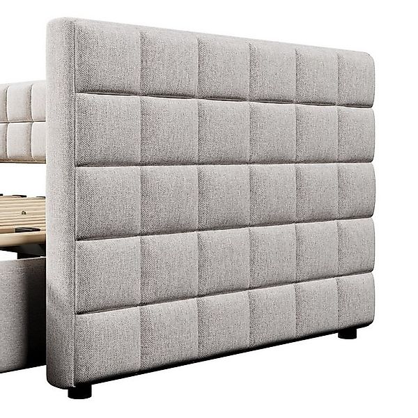 STILVORA Schlafsofa Polsterbett 90/180×200cm ausziehbares Daybett mit Schub günstig online kaufen
