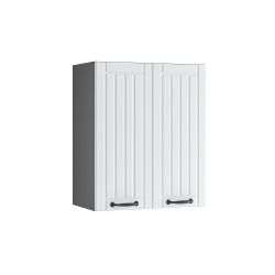 Vicco Hängeschrank Fame-Line, Weiß Landhaus/Anthrazit, 60 günstig online kaufen