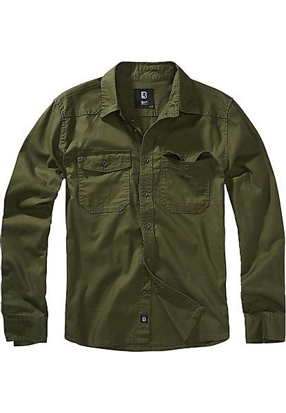 Brandit Langarm-Poloshirt Brandit Herren Flanellshirt (1-tlg) günstig online kaufen