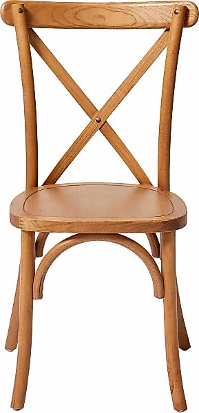 Essentials Stapelstuhl "Crossback" () 1 Stk.Massivholz günstig online kaufen