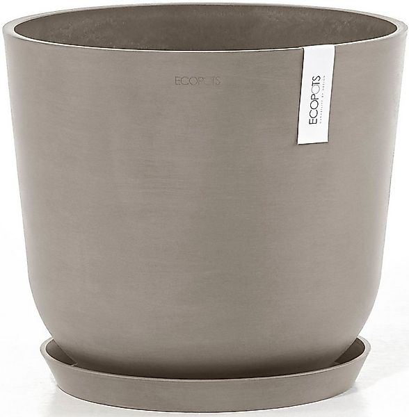 ECOPOTS Blumentopf Oslo 35 Taupe, für innen und außen: frostsicher, bruchsi günstig online kaufen