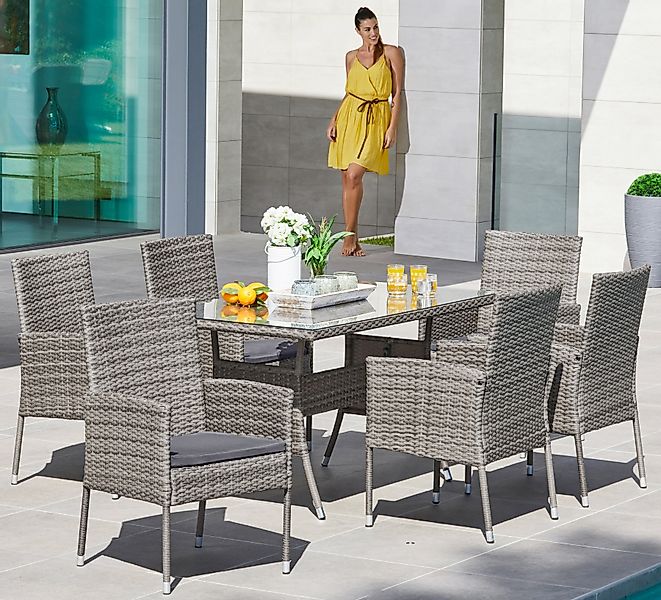 MERXX Garten-Essgruppe Costa Rica, TOPSELLER!, (13-tlg., günstig online kaufen