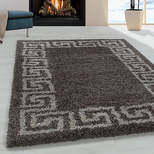 Ayyildiz Teppiche Hochflor-Teppich »HERA 3301«, rechteckig, 50 mm Höhe, Woh günstig online kaufen