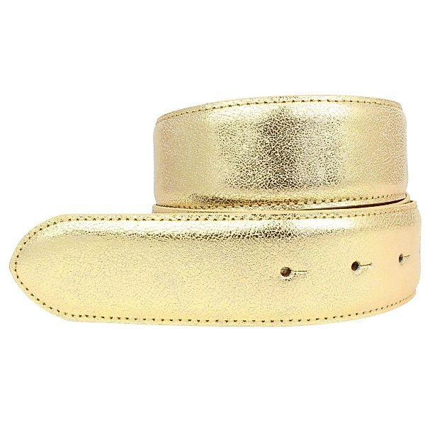 BELTINGER Ledergürtel Hochwertiger Gürtel Metall-Optik Echt günstig online kaufen