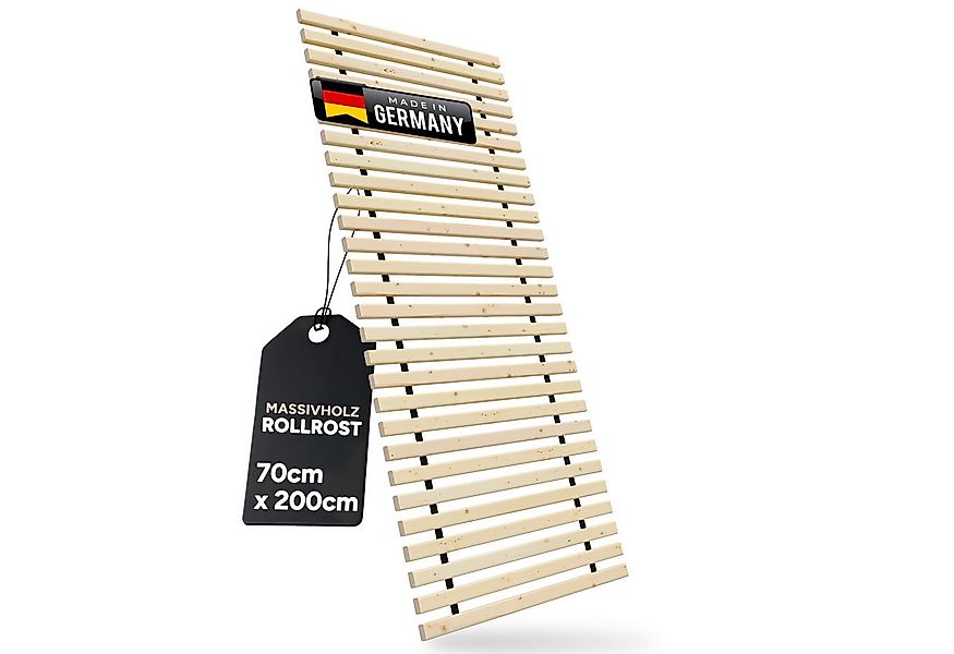 Rollrost Lattenrost Rolllattenrost 24mm 70 x 200 cm Flächenlast 300kg Bettr günstig online kaufen