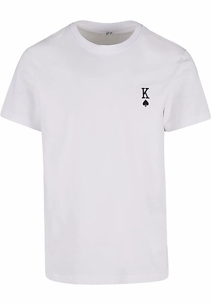 MisterTee T-Shirt "MisterTee King Card EMB Tee" 1 Stk. tlg. günstig online kaufen