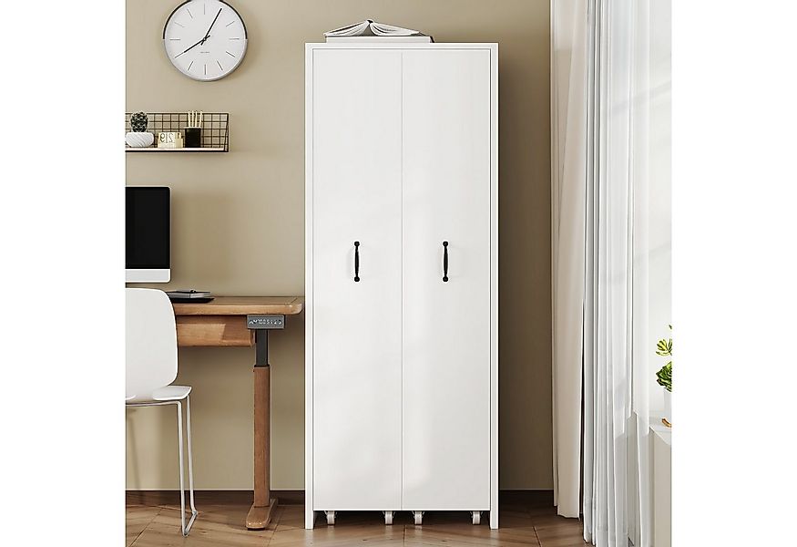 STILVORA Hochschrank mit Rollen,Badezimmerschrank Bücherregal Links&rechts günstig online kaufen