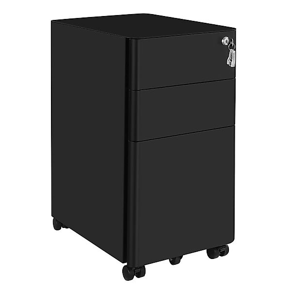 SONGMICS Aktenschrank Rollcontainer, Büroschrank mit Rollen, günstig online kaufen
