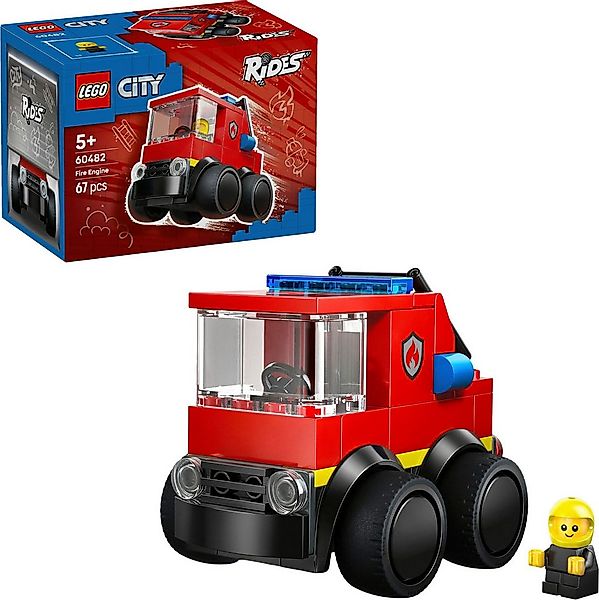 LEGO® Coole Flitzer – Löschauto (60482), LEGO City Konstruktionsspielsteine günstig online kaufen