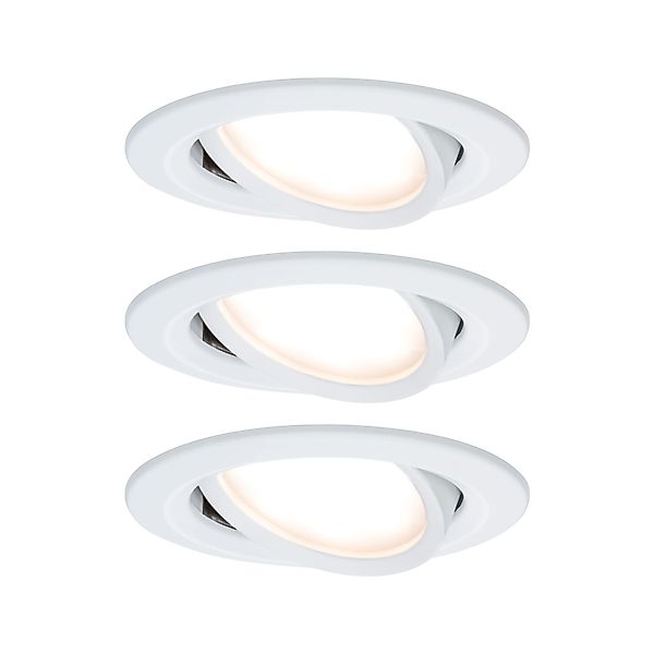 Paulmann "LED Einbauleuchte 3-Step-Dim Nova Coin 3-Step-Dim Basisset schwen günstig online kaufen