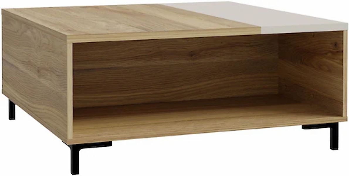 FORTE Couchtisch "Galactique" Couchtisch, 2 farbiges Dekor 2 Ablagefächer, günstig online kaufen