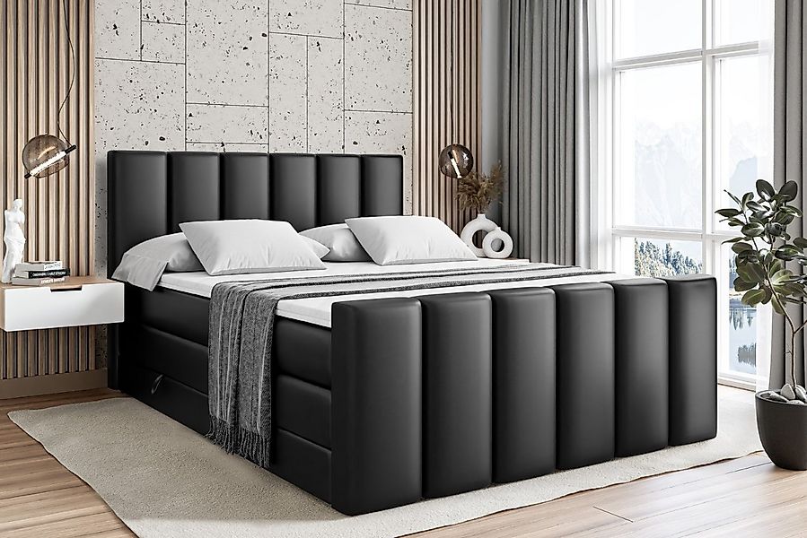 ALTDECOR Boxspringbett BOXI1-Z KING (Multipocket-Matratze H4, H3 Matratze B günstig online kaufen