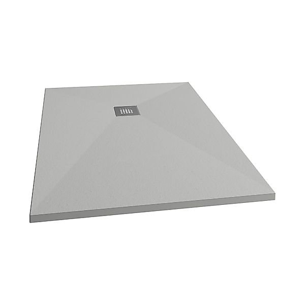 Schulte Duschwanne ExpressPlus Extraflach Rechteck 120 cm x 90 cm Lichtgrau günstig online kaufen