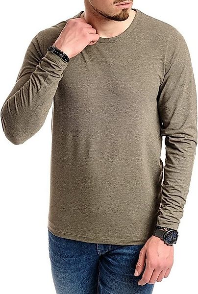 Jack & Jones Langarmshirt Basic Shirt mit Rundhalsausschnitt günstig online kaufen