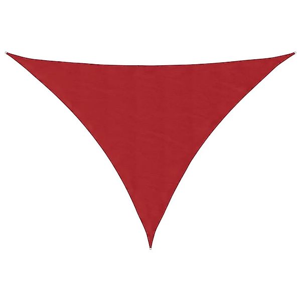 vidaXL Sonnensegel Rot 7x5x5 m 100% Polyester Oxford 42002290 günstig online kaufen
