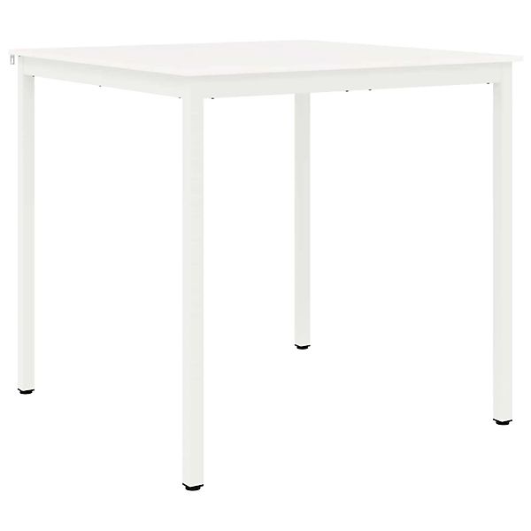 vidaXL Bartisch Weiß 110 x 55 x 105 cm Massives Kiefernholz 892806 günstig online kaufen