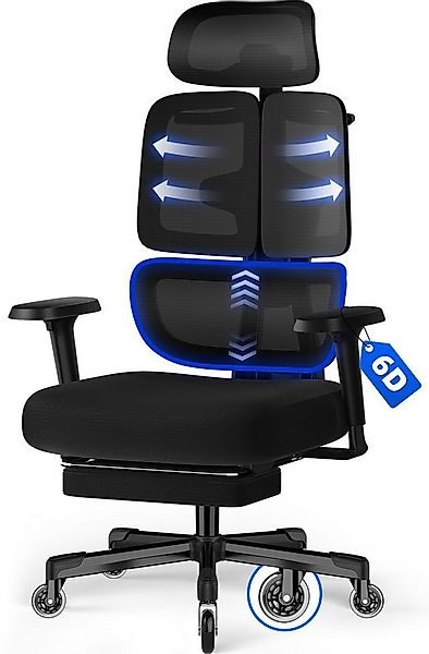 Hiazurm Bürostuhl Bürostuhl, Chefsessel, ergonomischer Schreibtischstuhl, a günstig online kaufen