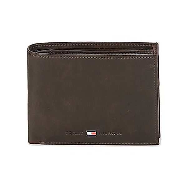Tommy Hilfiger Geldbörse aus Leder, 12,5 cm x 10 cm Farbe schwarz Größe: On günstig online kaufen