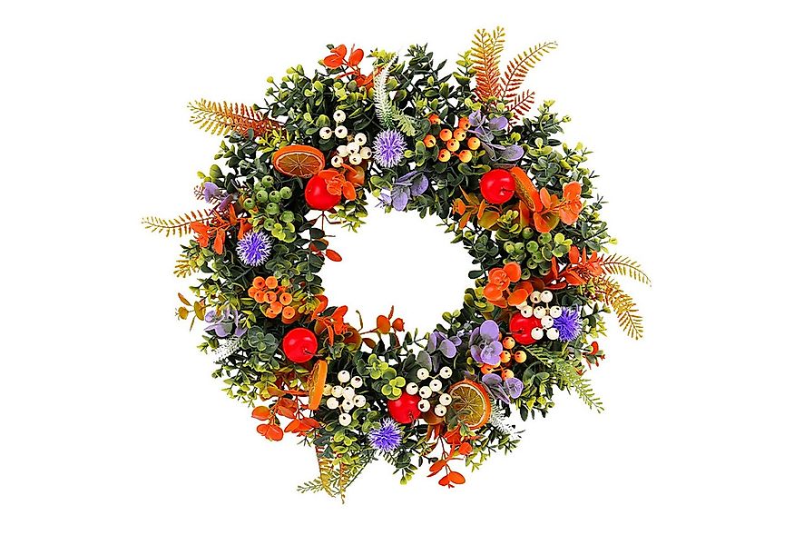 FUROKOY Dekokranz Faux Blume Eukalyptus Kranz,Wandkranz oder Deko Türkranz, günstig online kaufen