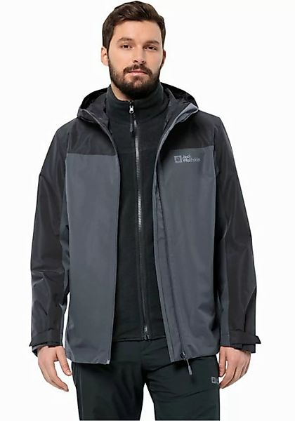 Jack Wolfskin 3-in-1-Funktionsjacke "TAUBENBERG 3IN1 JKT M", mit Kapuze, Wa günstig online kaufen